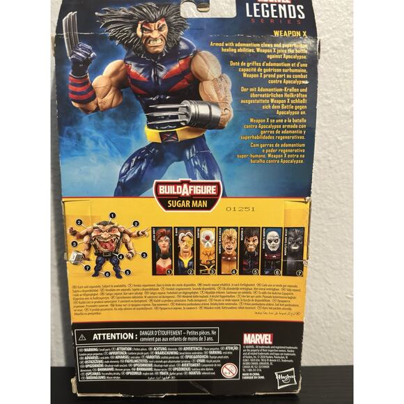 Marvel Legends X-Men Weapon X 6" Action Figure Age Apocalypse 2020 Signed No Coa - Picture 2 of 2